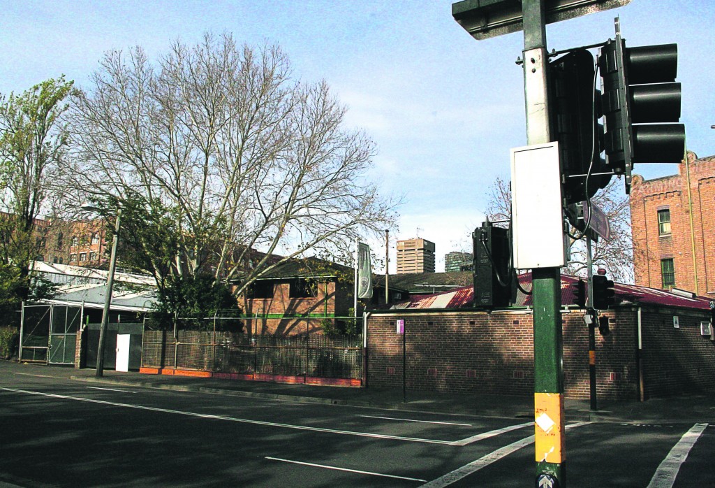 Site of the proposed Ultimo Primary School between Bay and Wattle streets (Photo: Andrew Collis)