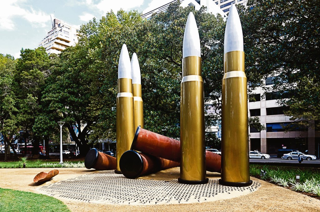 Yininmadyemi by local Aboriginal artist, Tony Albert Photo: City of Sydney