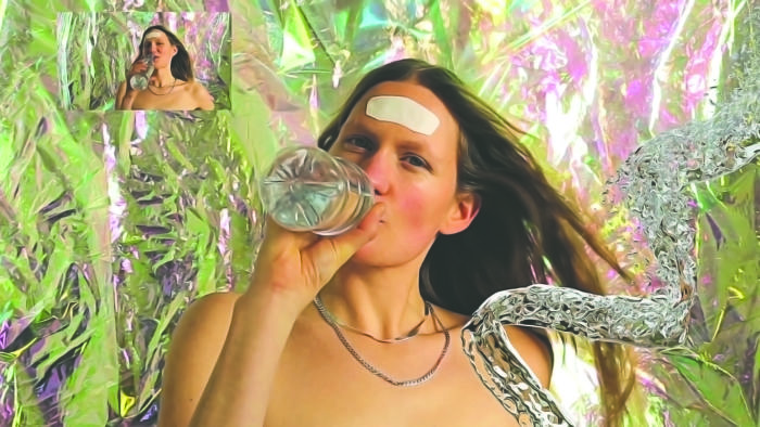 Vichy Shower, Video: 9mins 48secs, 2014 Image: Adham Faramawy