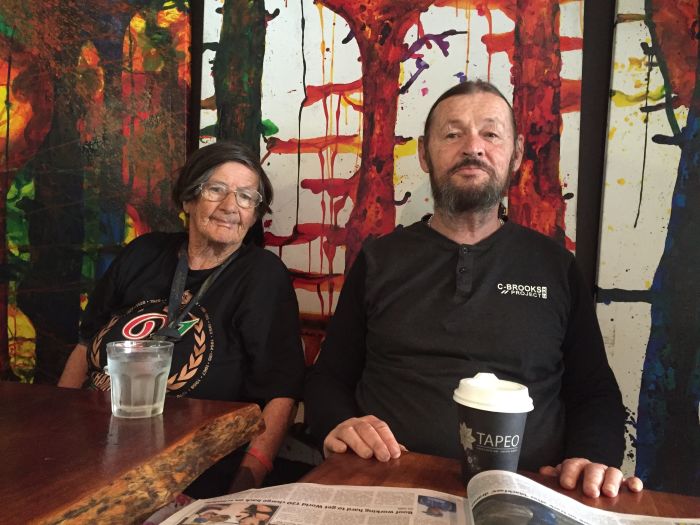 Tipsters Lorna and Phil at Tapeo Café in Redfern Photo: Andrew Collis
