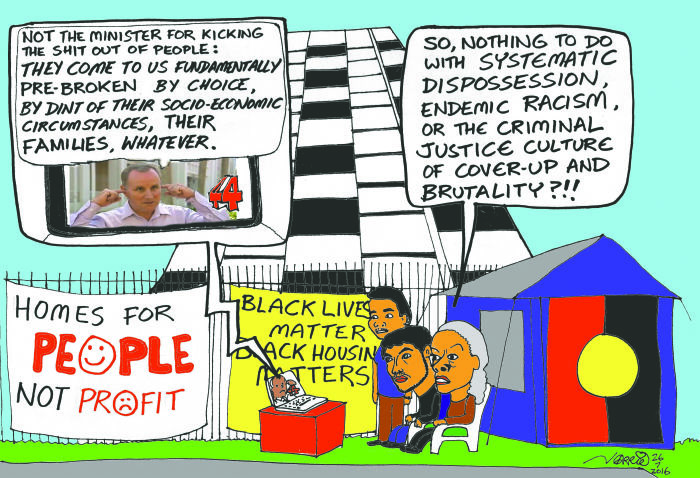 Homes for people Cartoon: norrie mAy-welby