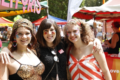 Shining faces on Fair Day. Photo: Ashley Asphodel