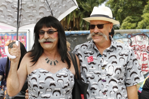 Co-ordinated outfits for Fair Day. Photo: Ashley Asphodel