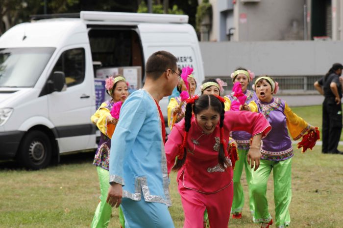 TDong Bei Cultural Dancing Group. Photo: Ashley Asphodel