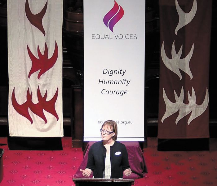 Natalie Cooper at Pitt Street Uniting Church. Photo: Supplied