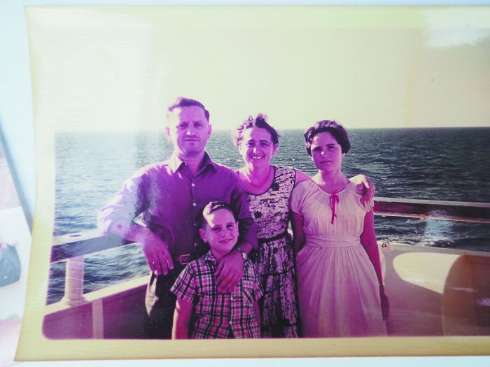 Family en route to Australia Photo: supplied