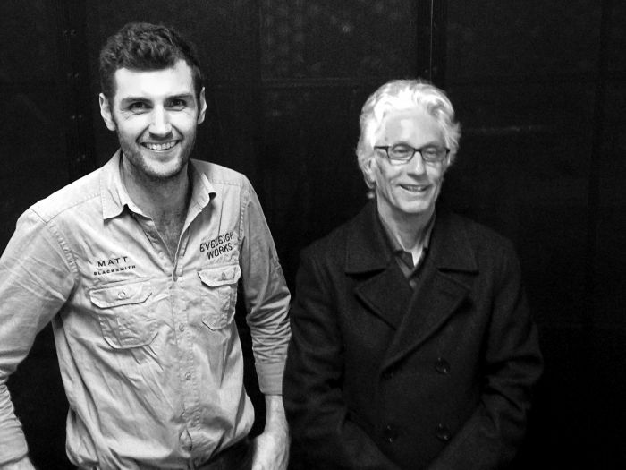 Matt Mewburn and Roger Jowett Photo: Lyn Turnbull
