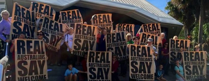 Real Australians say welcome. Photo: supplied