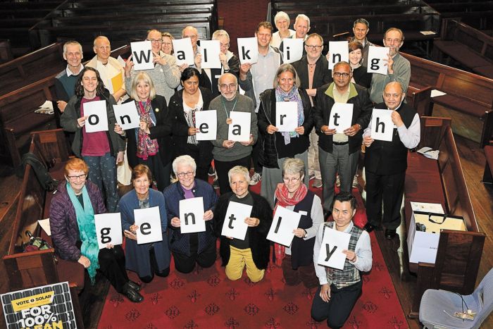 Living the Change campaign launch at Pitt Street Uniting Church, October 13 Photo: Supplied