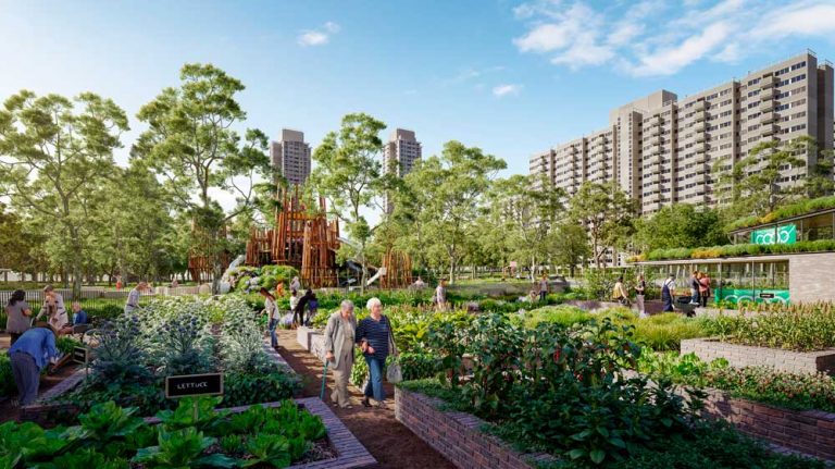 Waterloo estate – half a plan