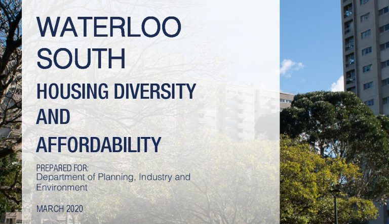 Housing diversity and affordability in Waterloo