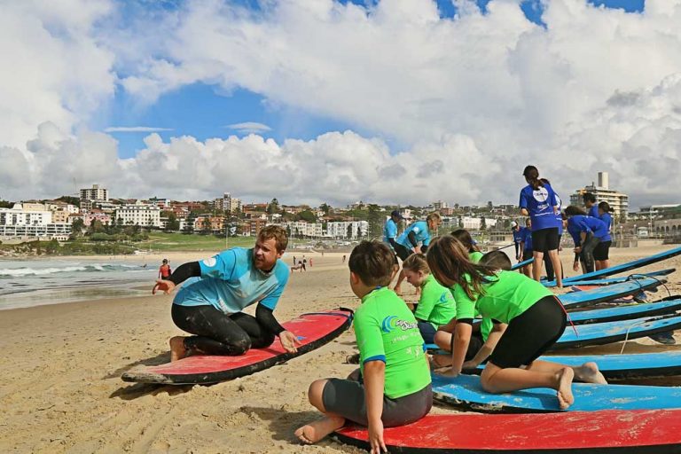 Surfing provides good vibes for Waterloo kids