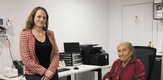 Dr Helena Berenson with the Practice Manager Adelaide Waller in the Haymarket Foundation Medical Practice