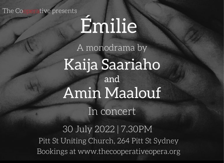 Émilie – one concert performance only