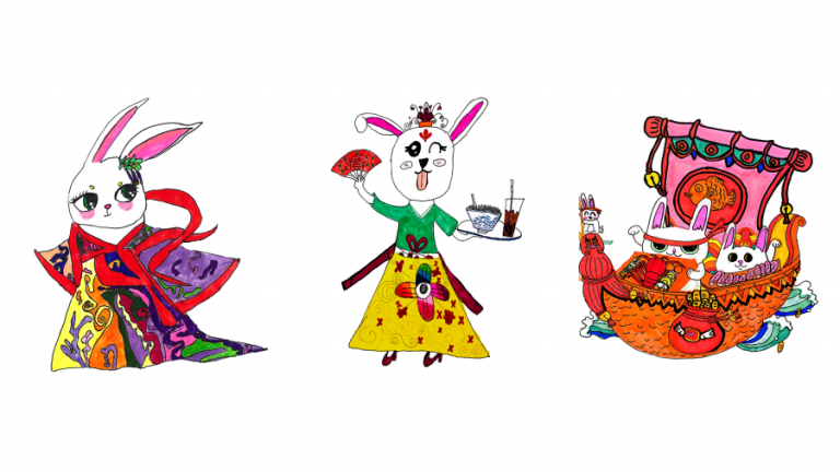 Bunnies shine bright in Lunar New Year