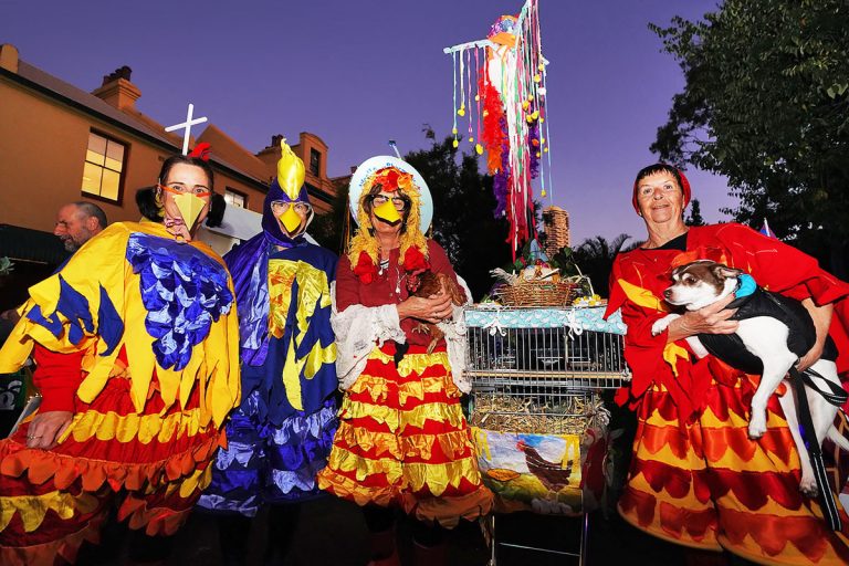 Woolloomooloo Parade takes flight