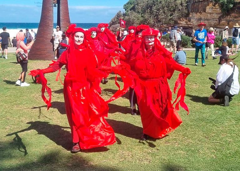 Extinction Rebellion on Tamarama