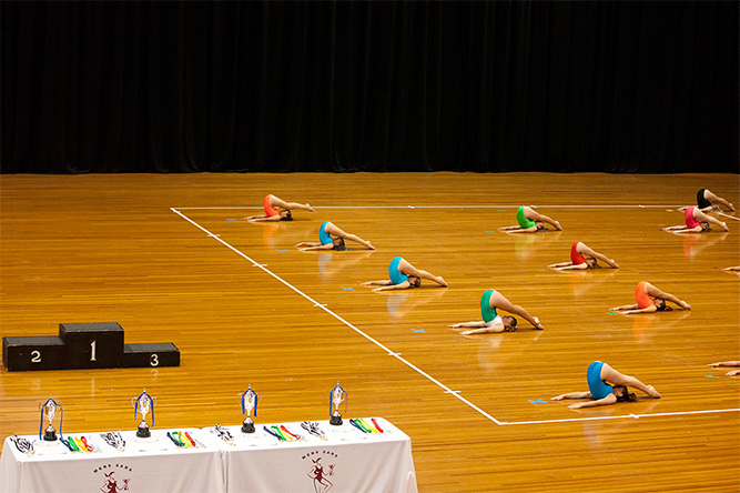 Physical Culture competitors at the Sydney Opera House (Photo: Lyndal Irons)