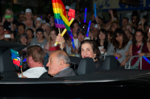 Former Governor Dame Marie Bashir takes part in the Parade (Photo: Claire Mahjoub)