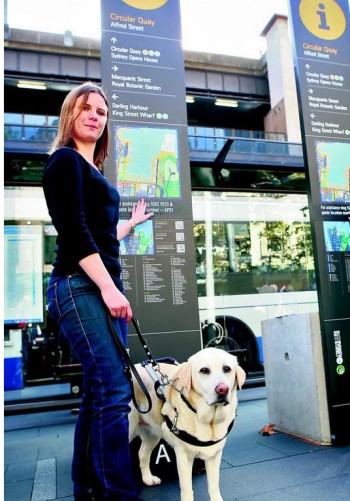 Caption: Sarah Hirst, her dog Ally (Photo: Supplied)