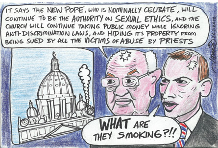 cartoon: norrie mAy-welby